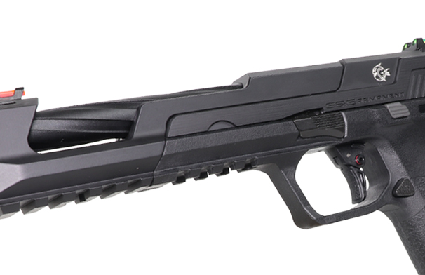 Страйкбольный пистолет GG Piranha SL Black (GAS-PRN-LNG-BBB-ECM)