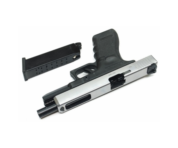 Страйкбольный пистолет WE Glock-34 Gen.3 Silver (WE-G008A-SV)