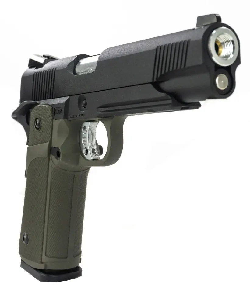 Страйкбольный пистолет KJW KP-05 Hi-Capa 6 (GAS) — ODG, GBB, 6 мм