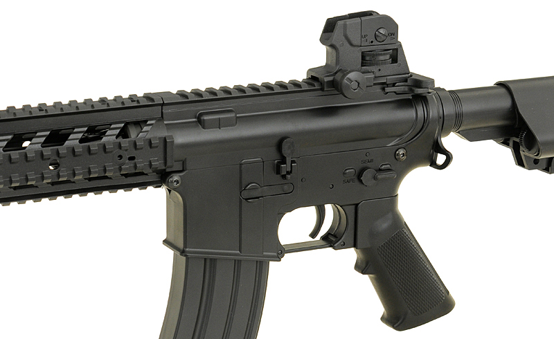 Страйкбольный автомат Cyma M4 RAS Combat, пластик (CM.517)