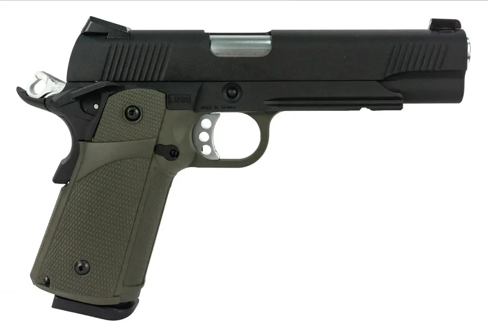 Страйкбольный пистолет KJW KP-05 Hi-Capa 6 (GAS) — ODG, GBB, 6 мм