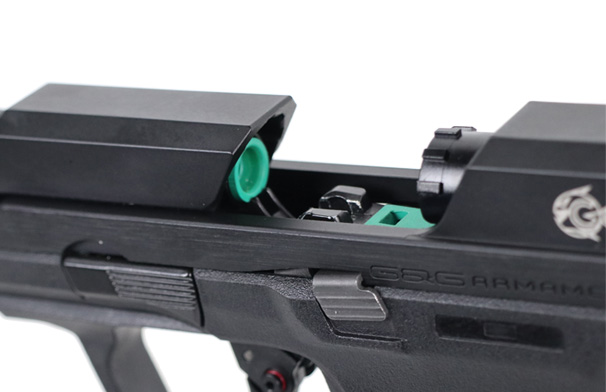 Страйкбольный пистолет GG Piranha SL Black (GAS-PRN-LNG-BBB-ECM)