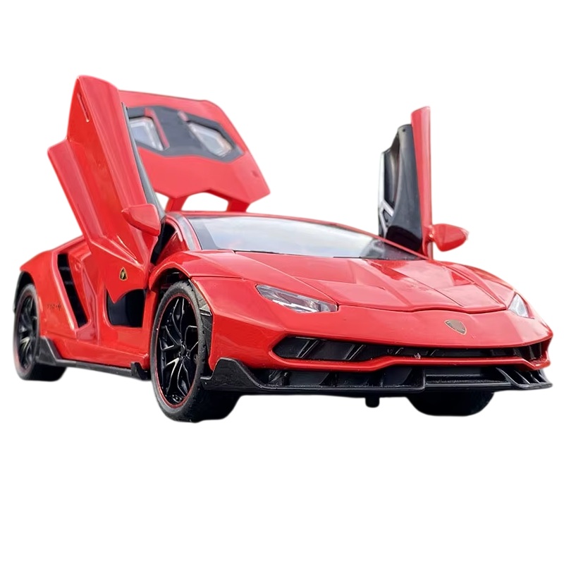 Металлическая машинка Lamborghini Centenario 1:24 Красная