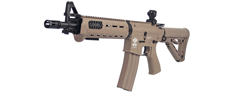 Страйкбольный автомат G&G CM16 MOD0 Desert Tan (EGC-16P-MD0-DNB-NCM)