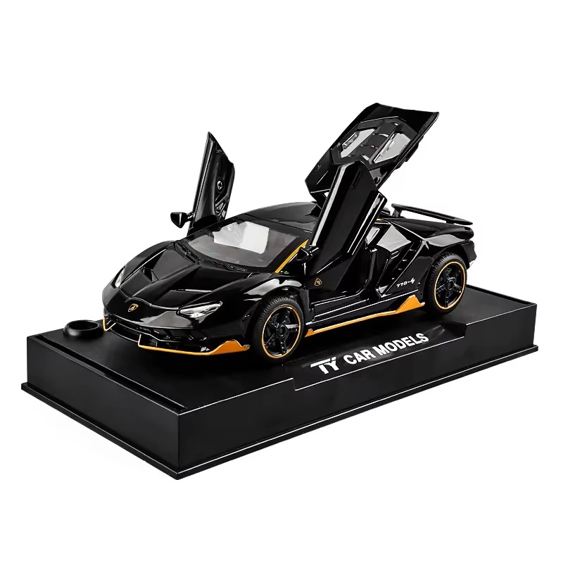 Металлическая машинка Lamborghini Revuelto 1:32 Black