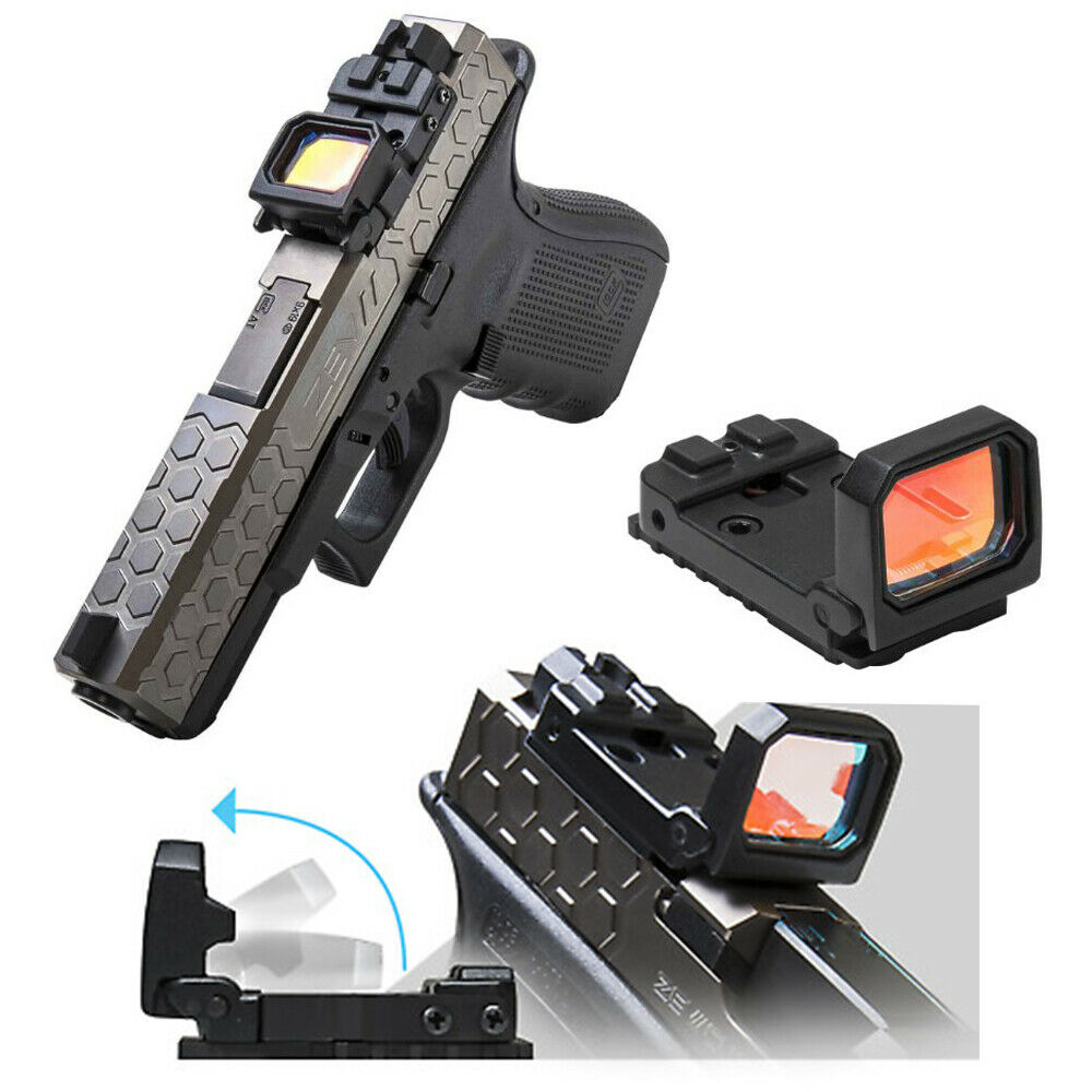 Коллиматорный прицел VISM VFDRSBK FlipDot Reflex Sight (Black)