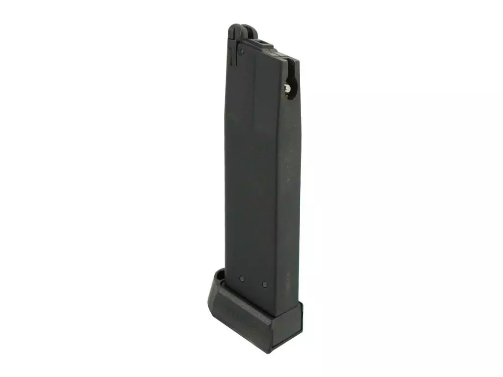 Магазин KP-15 Shadow 2 GAS (KJW), металлический, 26 шаров, для GBB-пистолета