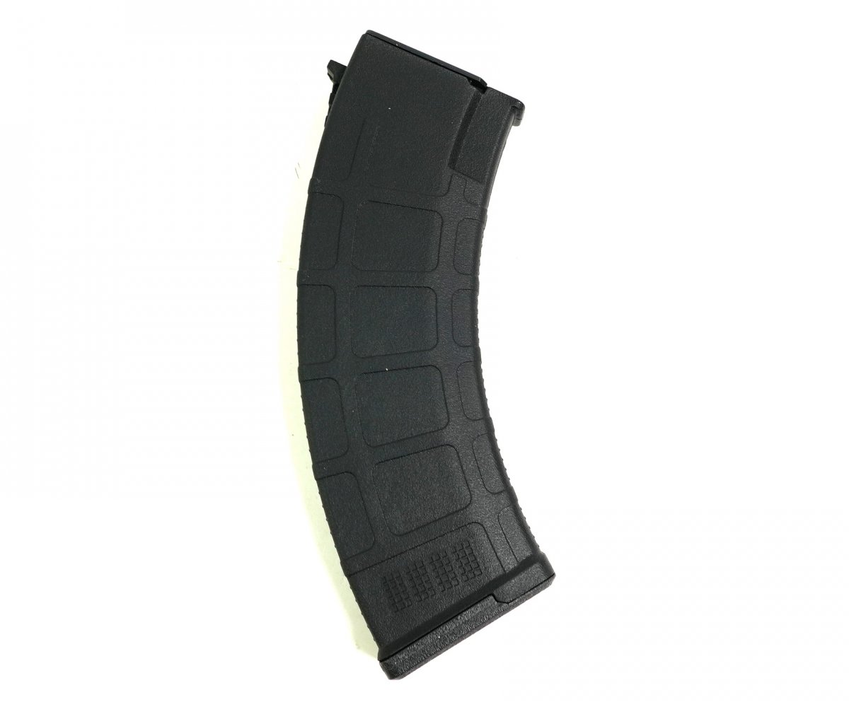 Магазин механический CYMA C190A-BK для АК-серии (Magpul / PMAG стиль), Mid‑Cap, нейлон, 200 шаров, чёрный
