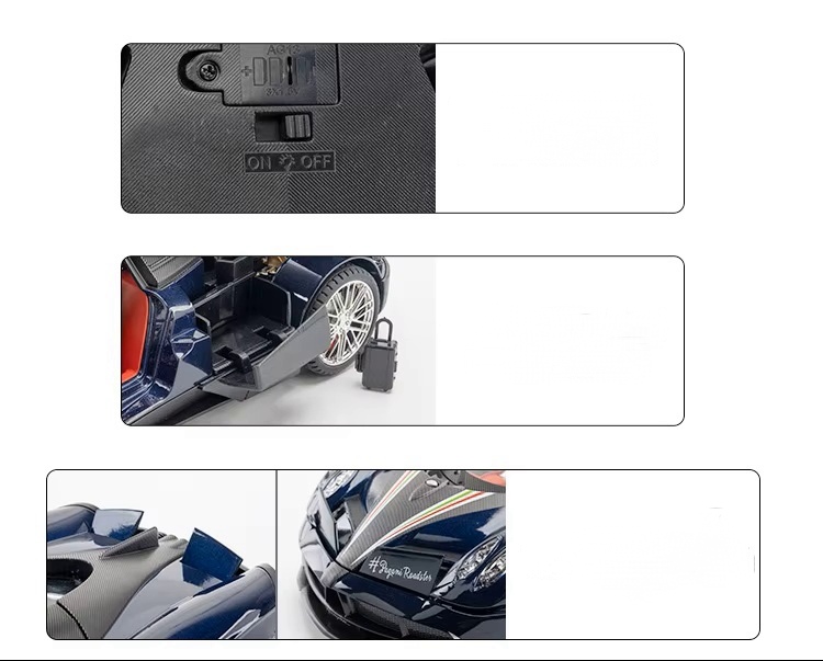 Металлическая машинка Pagani Huayra / Пагани Уайра 1:18 Blue