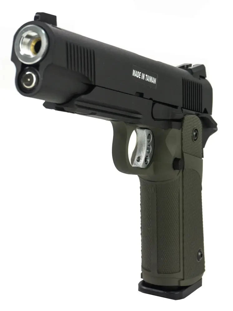 Страйкбольный пистолет KJW KP-05 Hi-Capa 6 (GAS) — ODG, GBB, 6 мм
