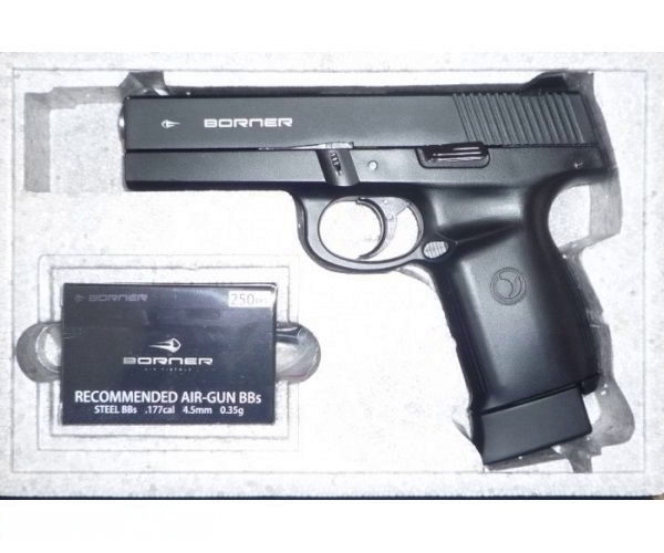 Пневматический пистолет Borner KMB12 (SW40F Sigma)