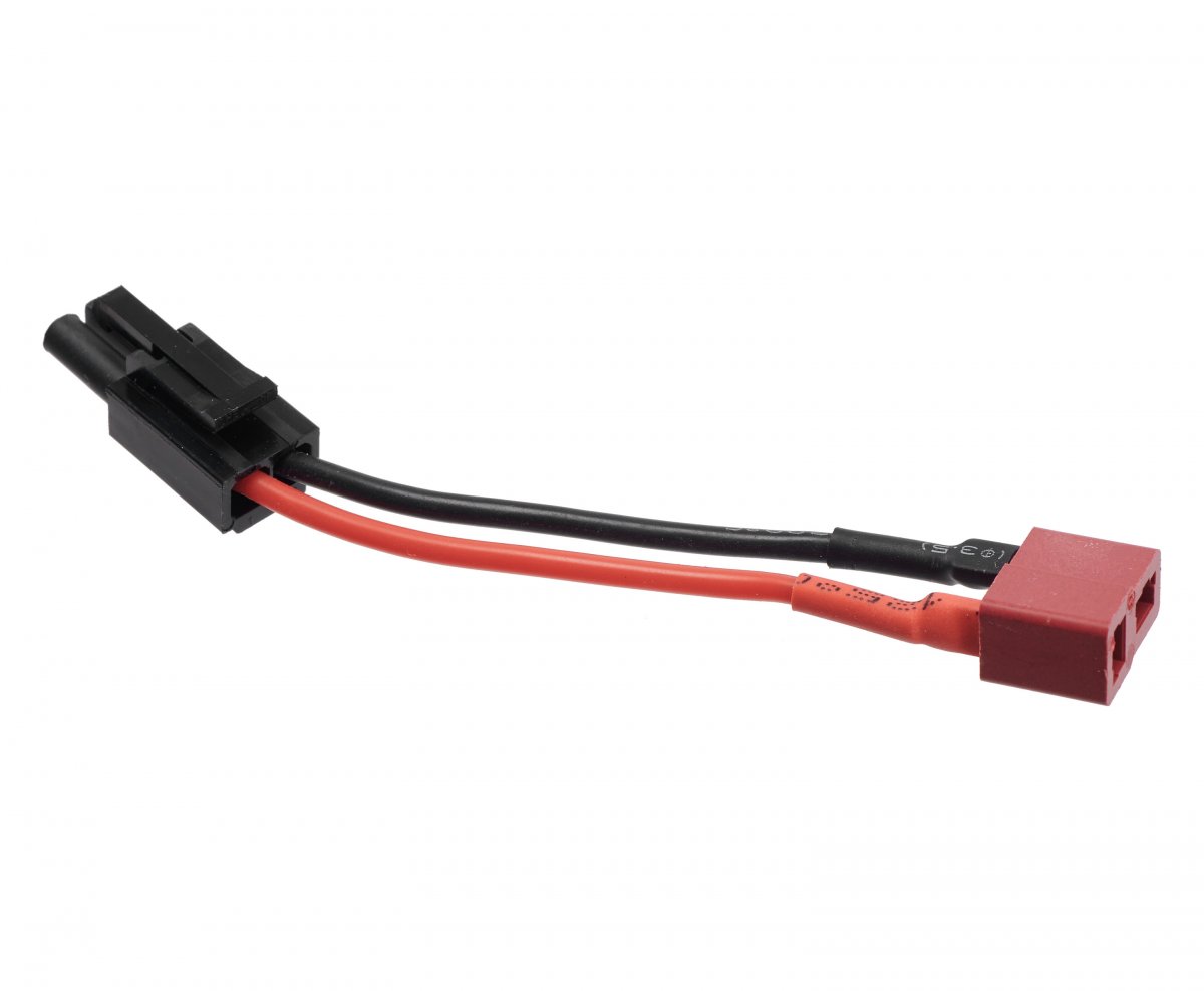 Переходник MK Battery Adapter T-Connector МАМА — Mini Tamiya ПАПА с проводом (арт. AS-BA0075)