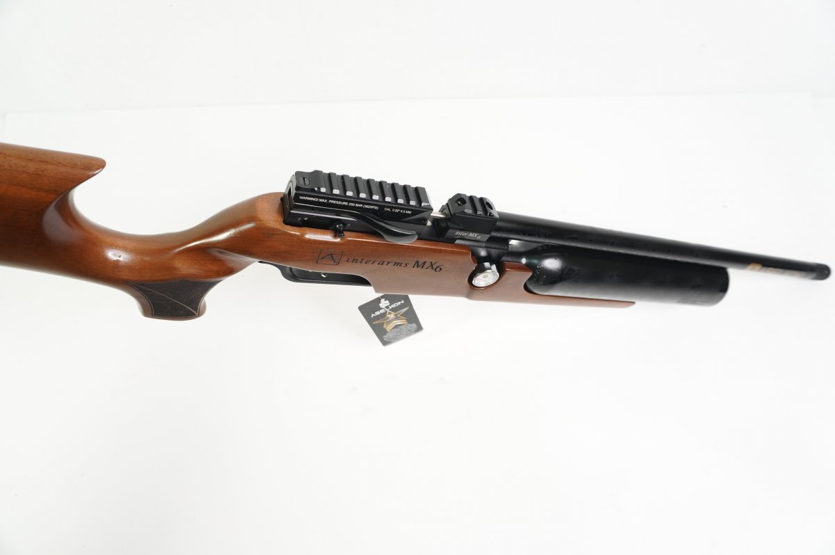 Пневматическая винтовка Aselkon MX-6 (дерево, PCP, 3 Дж) 5,5 мм