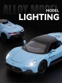 Машинка металлическая Maserati MC20 1:32 Blue