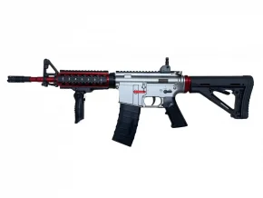 Автомат орбиз М4А1 RED/SILVER