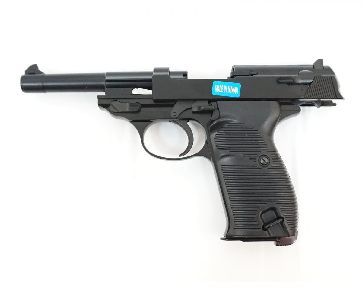 Страйкбольный пистолет WE Walther P38 (GBB, металл)