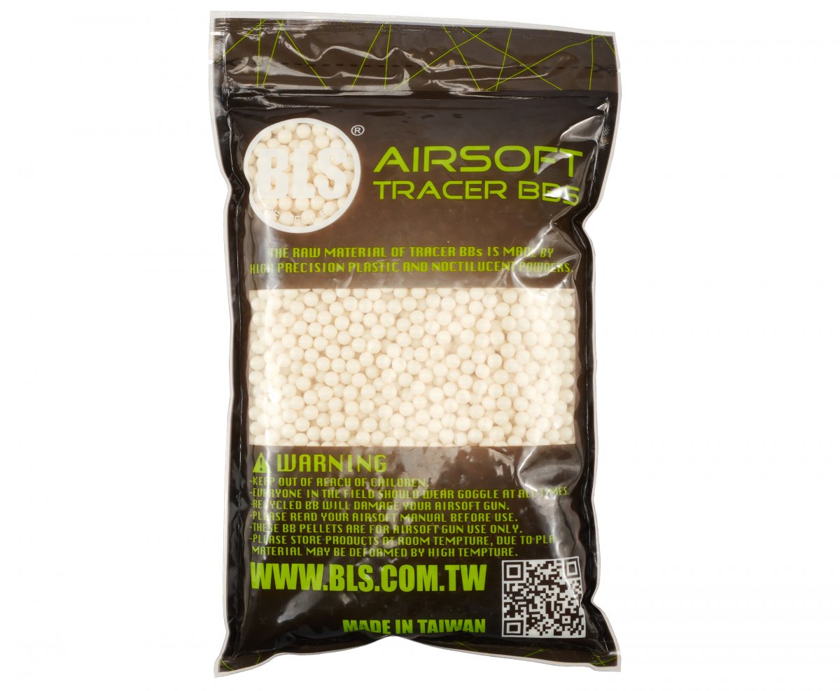 Шары для страйкбола Tracer 0,20g/1kg Green (BLS)