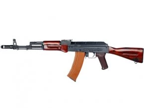 Страйкбольный автомат EL-A102S ELAK74N AEG Essential Steel and real wood (EL)