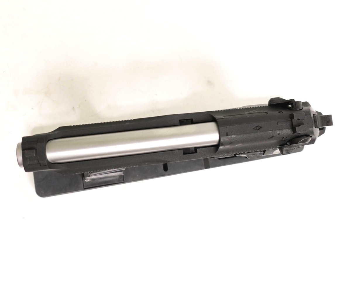 Страйкбольный пистолет KJW Beretta M9 IA Gas GBB, хром. ствол