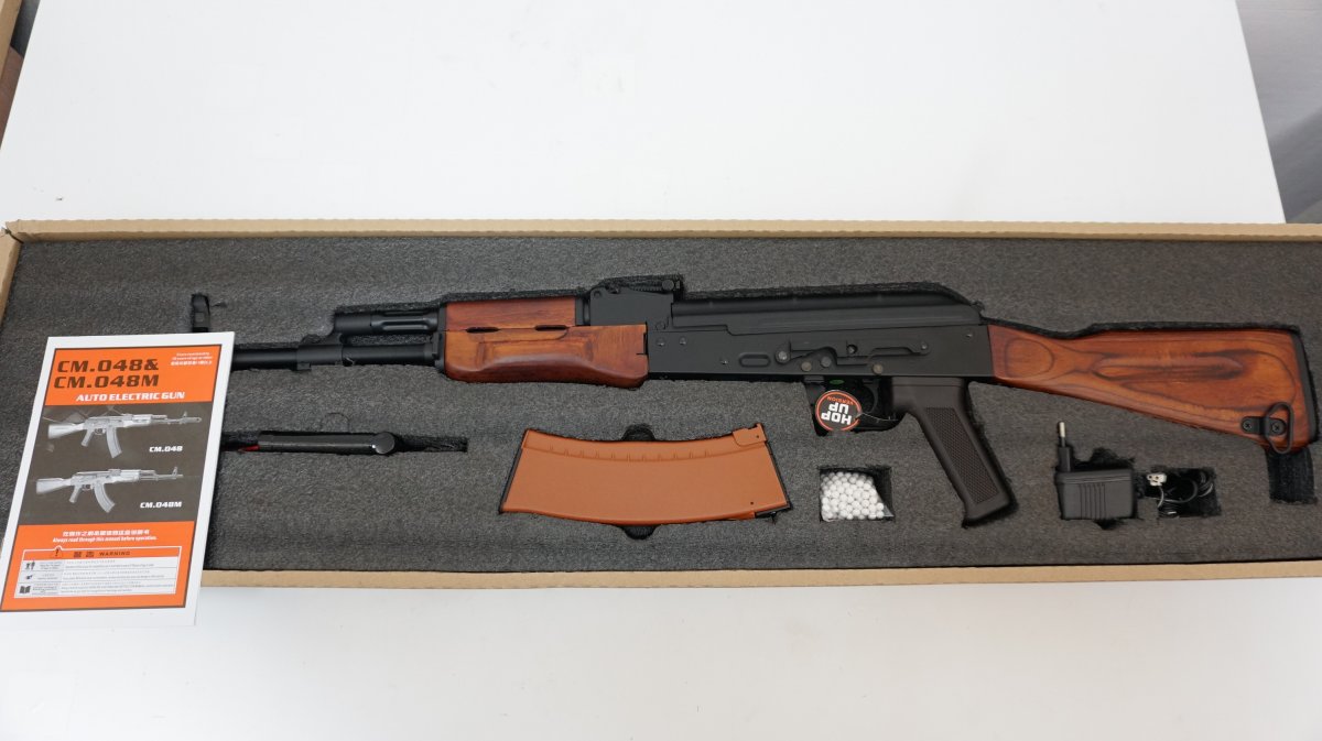 Страйкбольный автомат Cyma RК-74, дерево (CM.048)