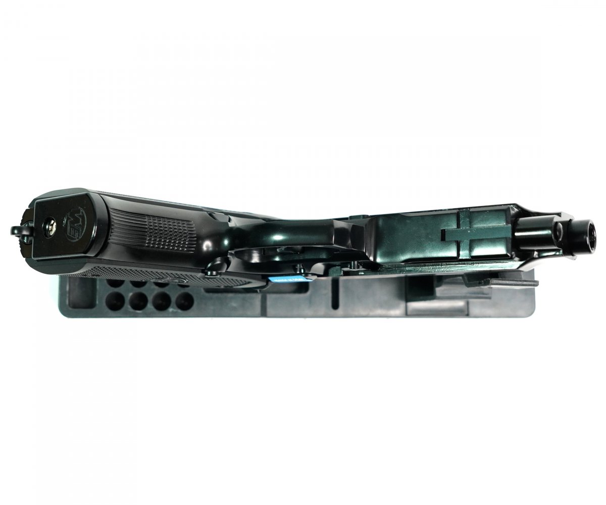 Страйкбольный пистолет WE Beretta M9A1 New Rail Black