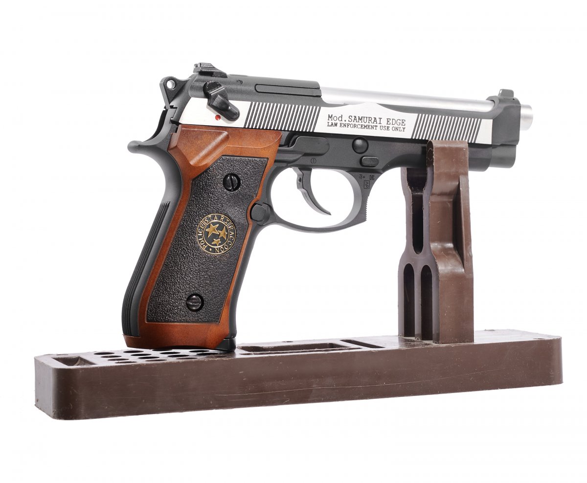 Пистолет WE-M92SPS-BK 2T Beretta M92 BioHazard S.T.A.R.S