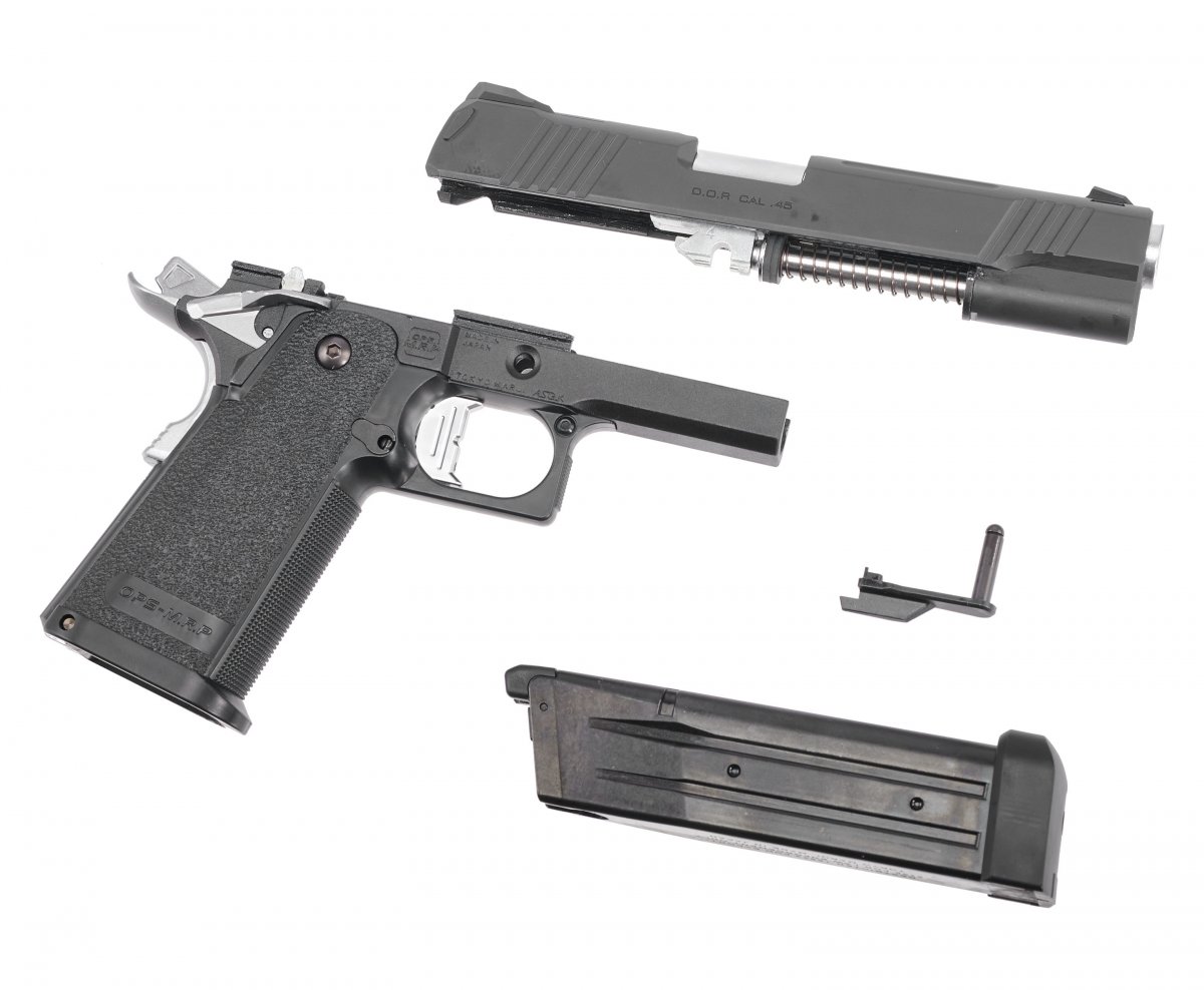 Страйкбольный пистолет GBB Tokyo Marui Hi-Capa 5.1 D.O.R. (Direct Optics Ready) (142924) Blowback, чёрный