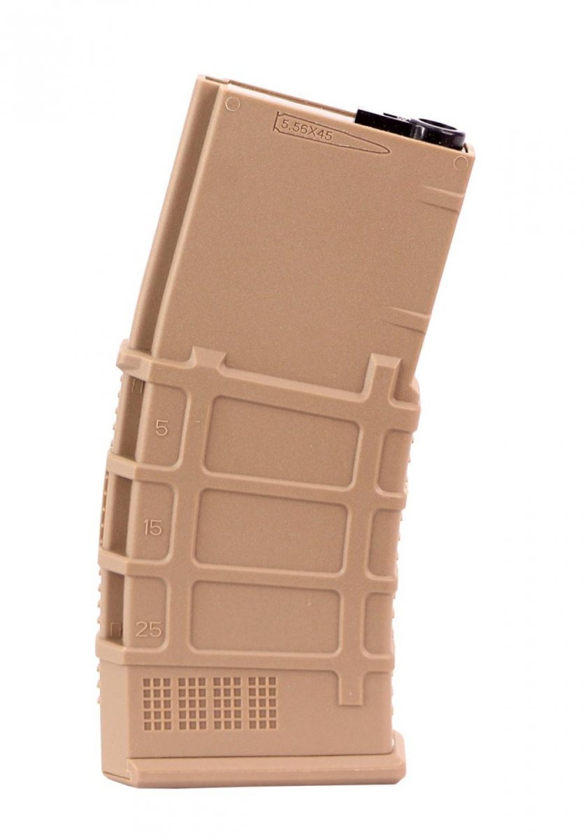 Магазин механический CYMA HY-478TN для M4/M16 (PMAG style), Mid‑Cap на 120 шаров, Tan