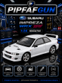 Машинка металлическая Subaru Impreza WRX STI 1:24 White