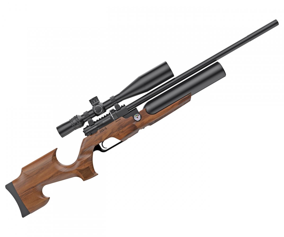 Пневматическая винтовка Aselkon MX-6 (дерево, PCP, 3 Дж) 5,5 мм