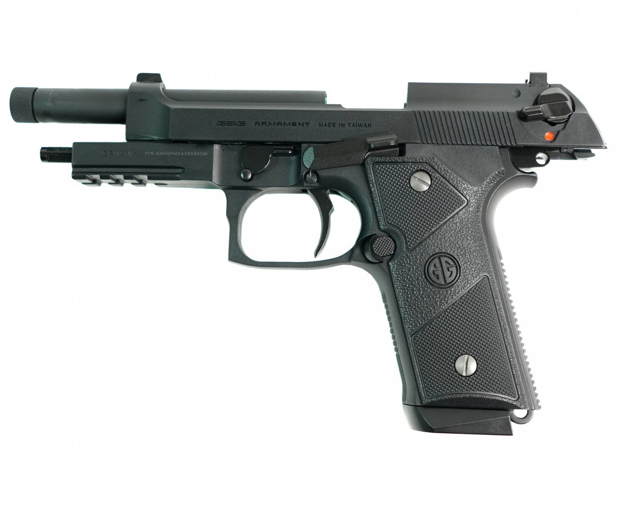 Страйкбольный пистолет G&G Beretta GPM9 Mk3 EU (GAS-GPM-9A3-BBB-ECM)