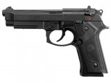 Страйкбольный пистолет KJW VE.GAS M9 VE-FM GBB Gas (черный, металл, рельса)