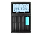 Зарядное устройство BlueMax R4 LCD Universal (4 разъема) для Li-ion, LiFePO4, NiMH/NiCd