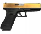 Страйкбольный пистолет WE Glock-18 Gen.3 Titanium Gold (WE-G002A-TG)