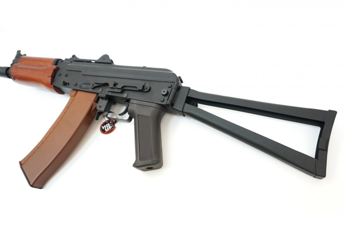 Страйкбольный автомат Cyma RКС-74У, деревянное цевье (CM.035A)