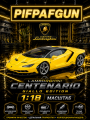 Металл машинка Lamborghini Centenario 1:18 Жёлтая