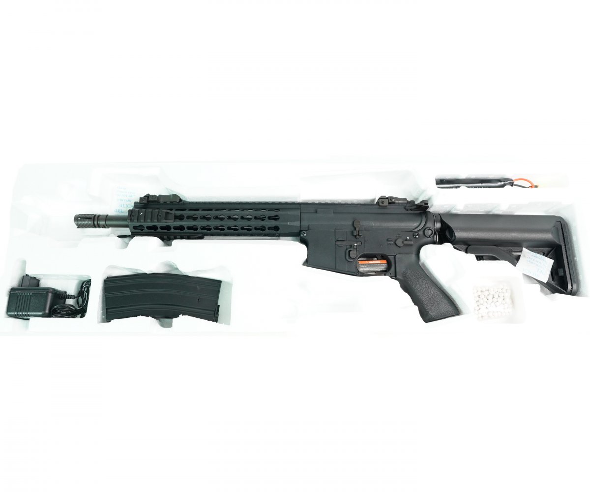 Страйкбольный автомат Cyma AR15 Keymod Mosfet Edition (CM.621)