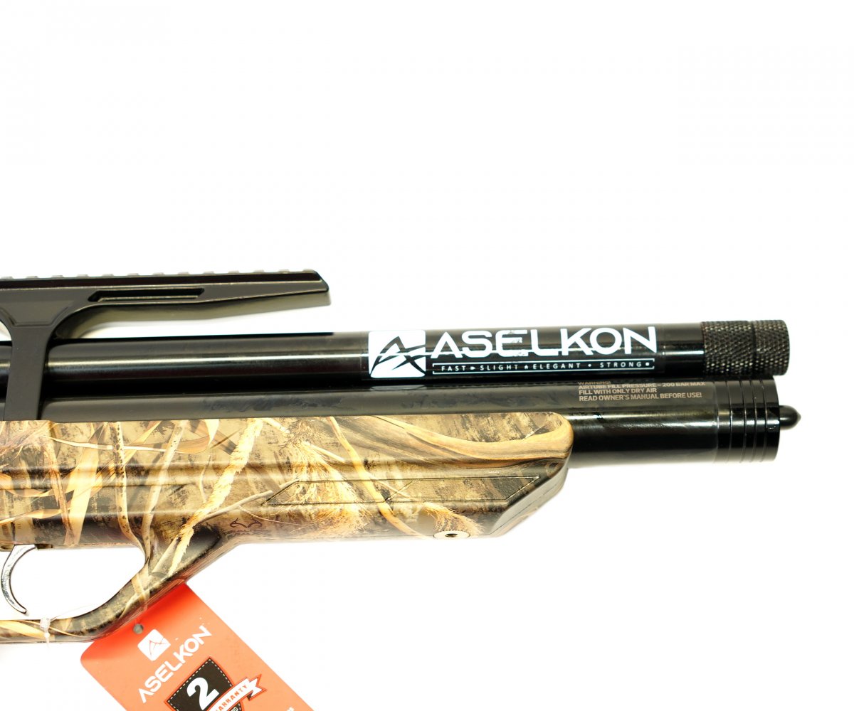 Пневматическая винтовка Aselkon MX-10S Camo Max-5 (PCP, 3 Дж) 5,5 мм