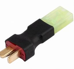 Переходник без провода Battery Adapter T-Connector ПАПА — Mini Tamiya МАМА (арт. AS-BA0079)