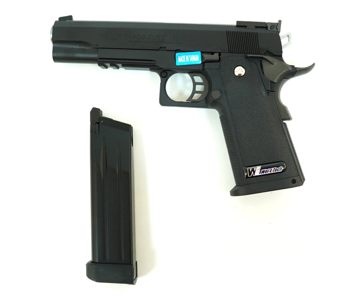 Страйкбольный пистолет WE Colt M1911 Hi-Capa 5.1 R (WE-H001)