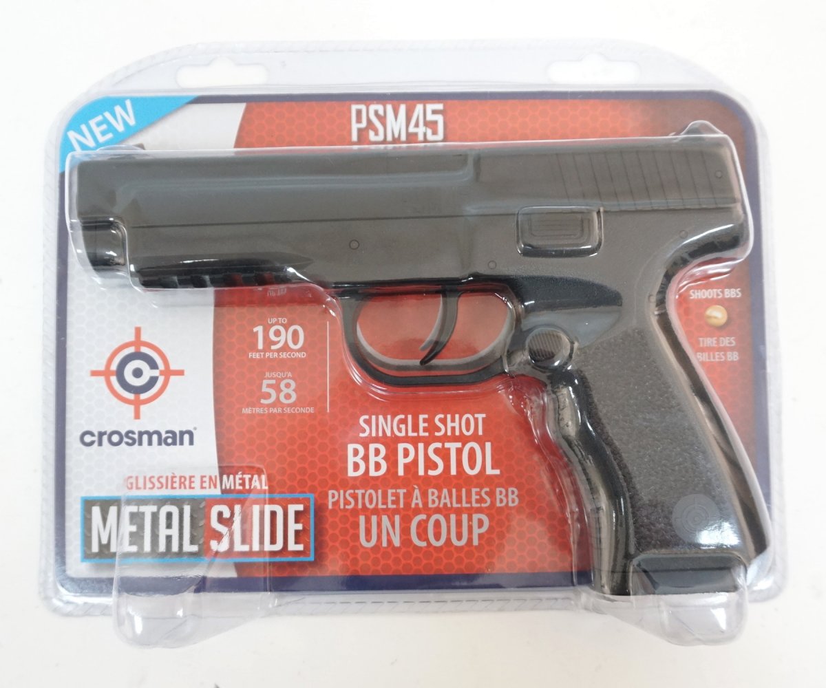 Пневматический пистолет Crosman PSM45 (Glock 17)
