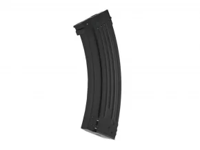 Магазин механический E&L Airsoft EL-1101-06-B для АК-47 / АК-серии, Mid‑Cap на 120 шаров, чёрный (металл корпус)