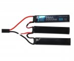Аккумулятор BlueMax 11.1V Li-Po 3300mAh 20C трехлепестковый (Triple) для M-серии 17*20*105