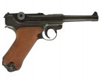 Пневматический пистолет Gletcher P.08 (Blowback), CO₂, 4.5 мм, металл