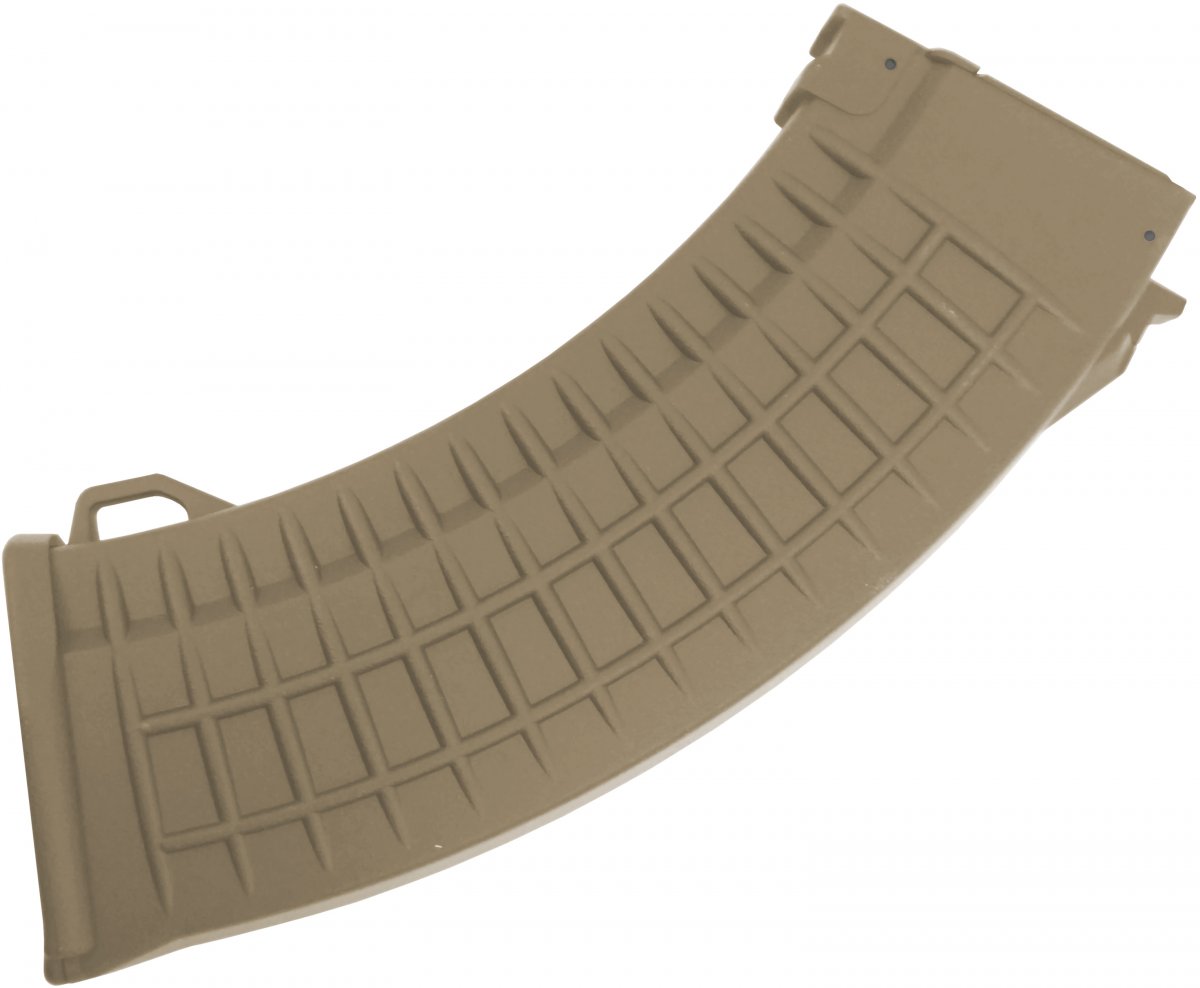 Магазин бункерный CYMA C.42TN для АК-47 / АК-серии, Hi‑Cap 550 шаров, Tan