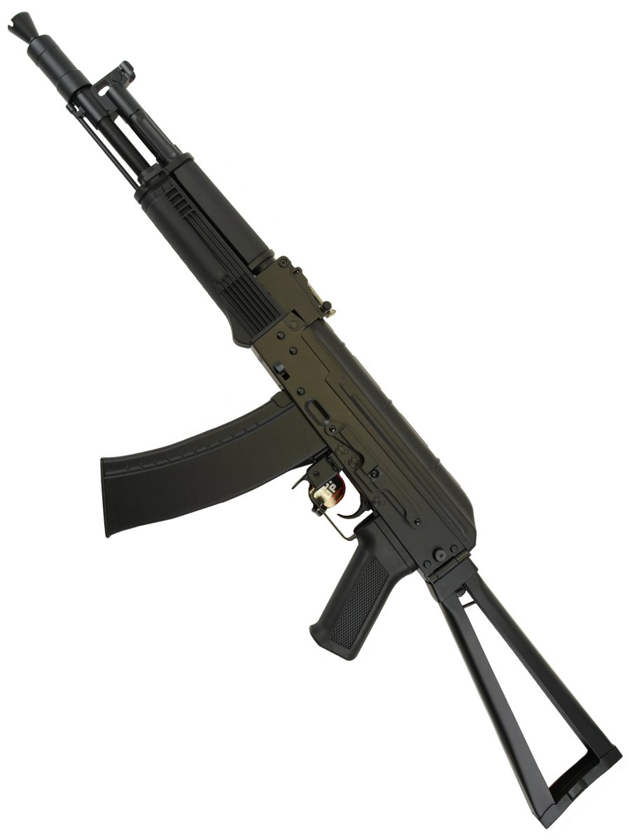 Страйкбольный автомат CYMA CM031D RK105 (складной приклад), 130 м/с, чёрный