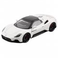 Машинка металлическая Maserati MC20 1:24 Белая