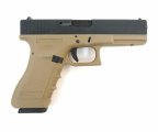 Страйкбольный пистолет WE Glock-17 Gen.3 Tan (WE-G001A-TAN)