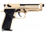 Страйкбольный пистолет WE Beretta M92 GBB Gold (WE-M004)