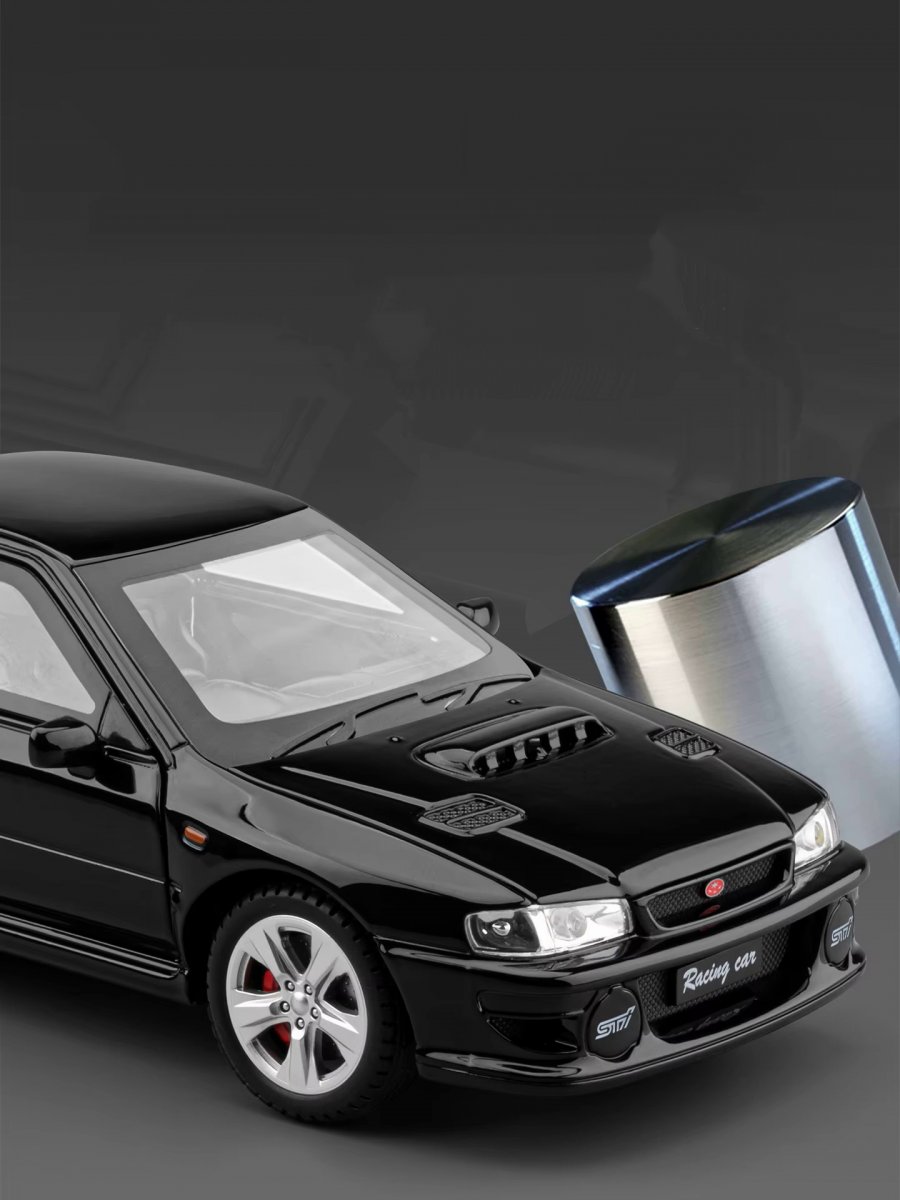 Машинка металлическая Subaru Impreza WRX STI 1:24 Black